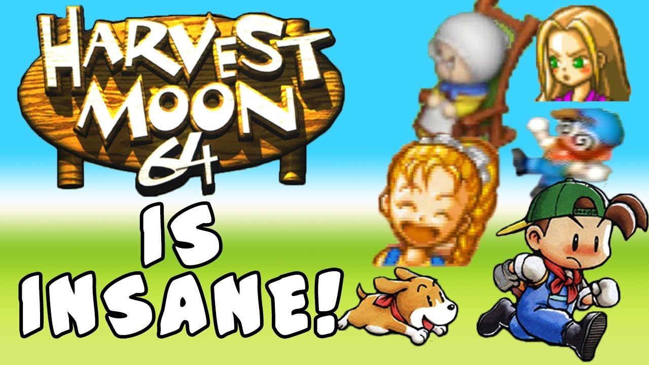 Harvest Moon 64 is INSANE! | A Look at the Weirder Moments of Harvest Moon 64