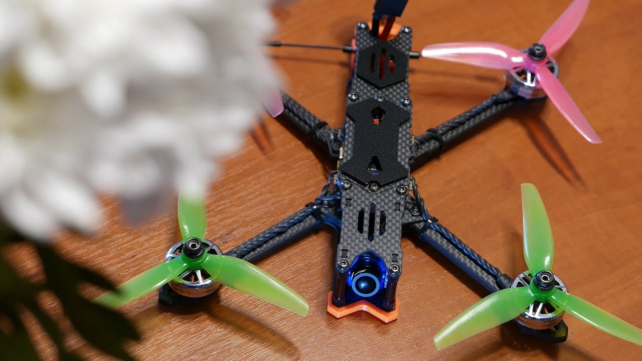 Dron FPV Freestyle budowa #12 💪 T-Motor FT5, RunCam Phoenix 2, RUSH VTX TANK