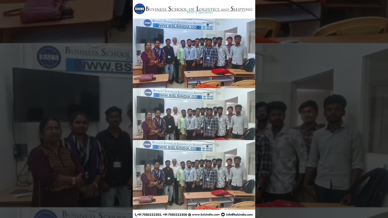 Diploma in International Logistics| Classroom Series|