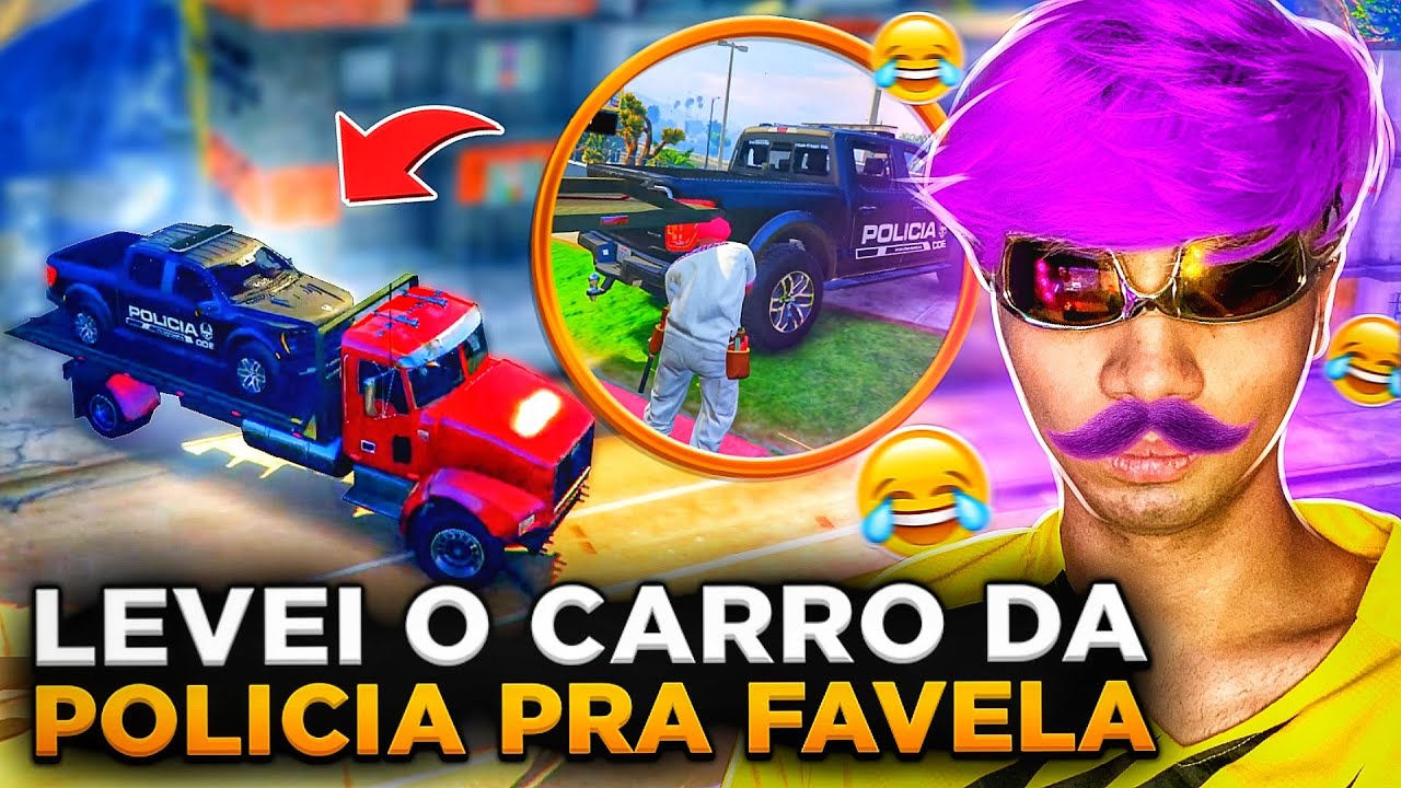 VENDI VIATURA da POLICIA na FAVELA😂 Pt 1 | JILSU MECANICO | GTA RP
