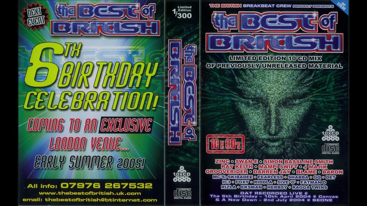 Zinc - Skibadee & Det @ Best of British 5th Birthday 2004