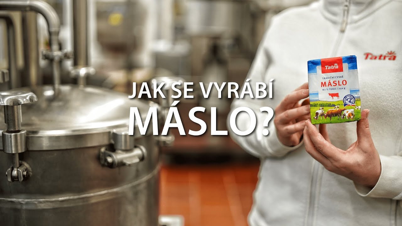 Jsme AGROFERT: Jak se vyrábí máslo?
