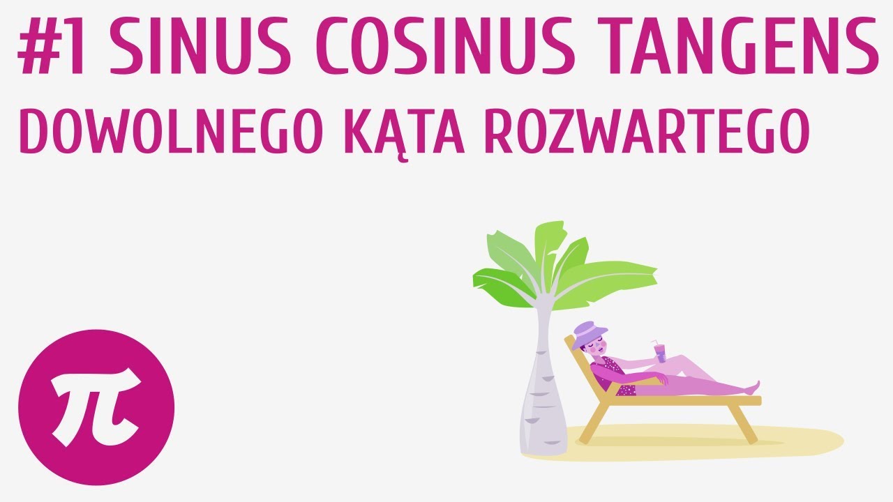 Sinus, cosinus, tangens dowolnego kąta rozwartego #1 [ Funkcje trygonometryczne kąta rozwartego ]
