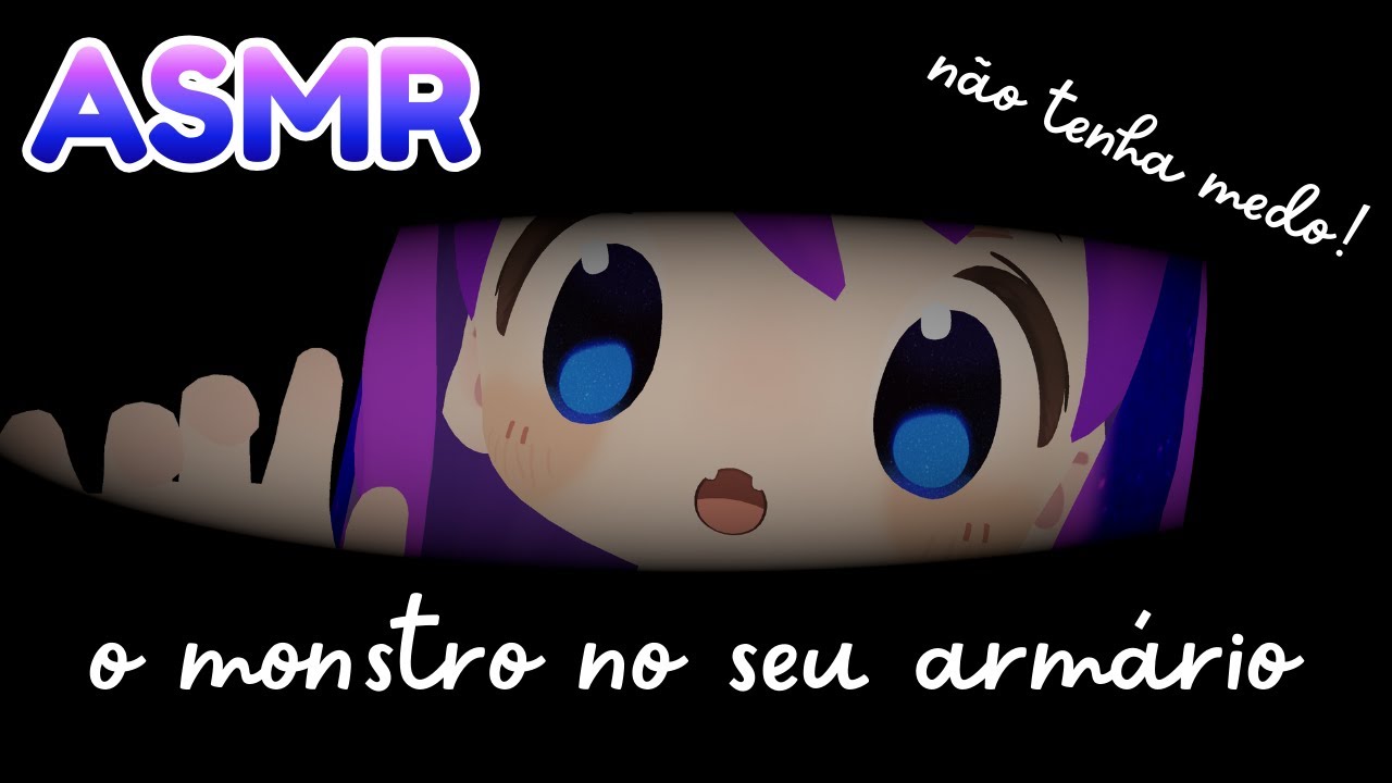 [ASMR] O monstrinho no seu armário te fazendo dormir 😴