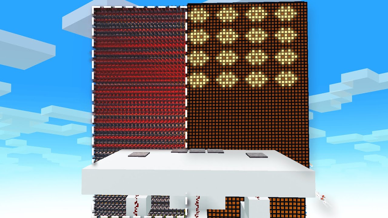 He Recreado Space Invaders con Redstone