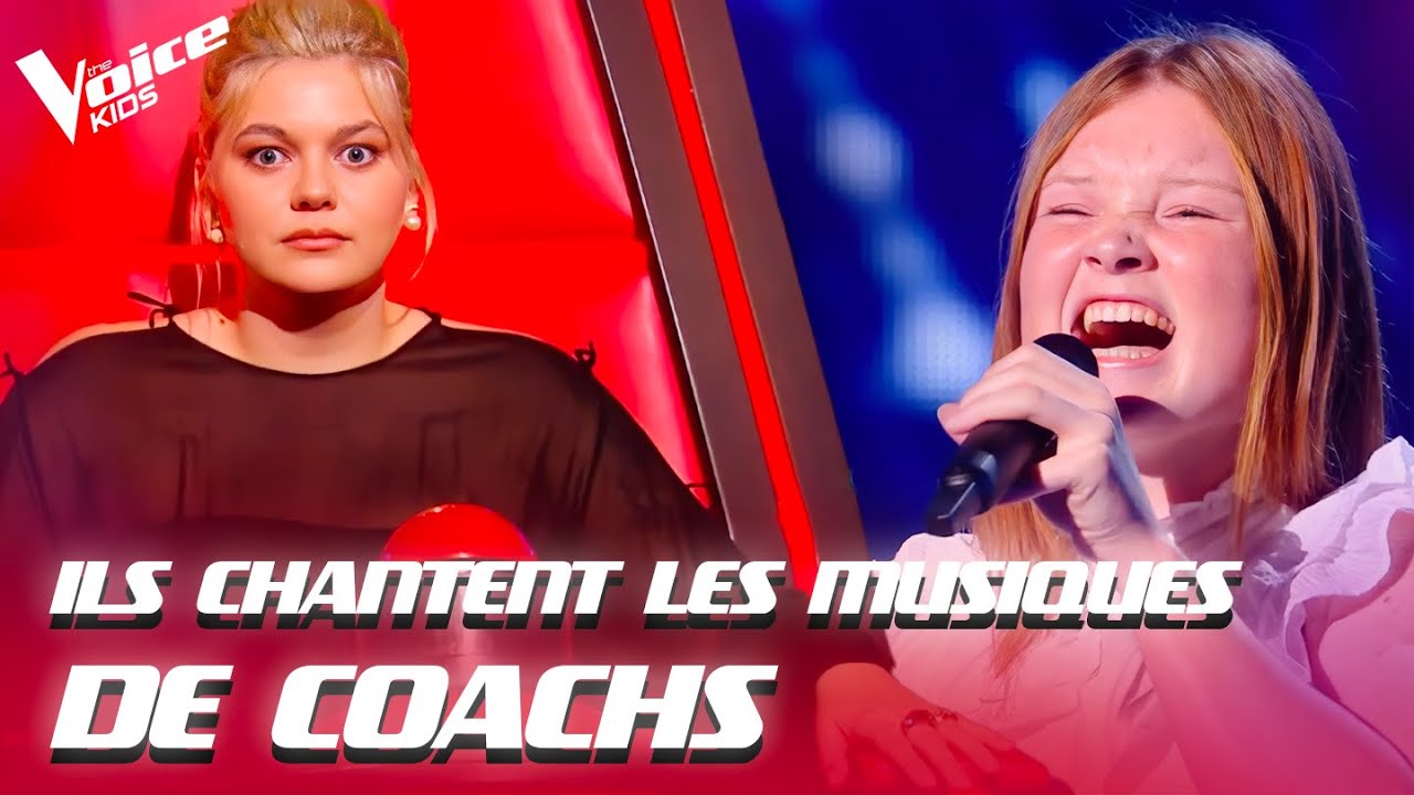 The Voice Kids chante les titres des Coachs devant les Coachs | Best Of | The Voice Kids