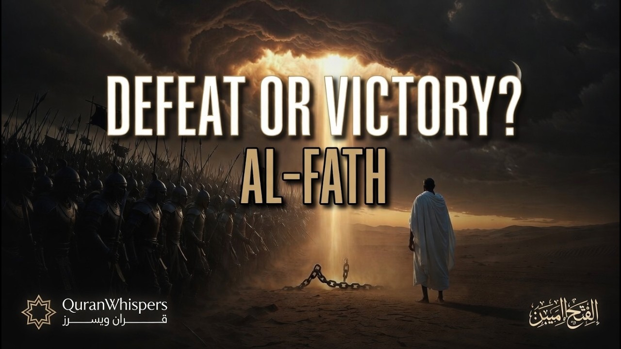 When Allah calls it Victory where everyone sees Humiliation — Surah Al-Fath