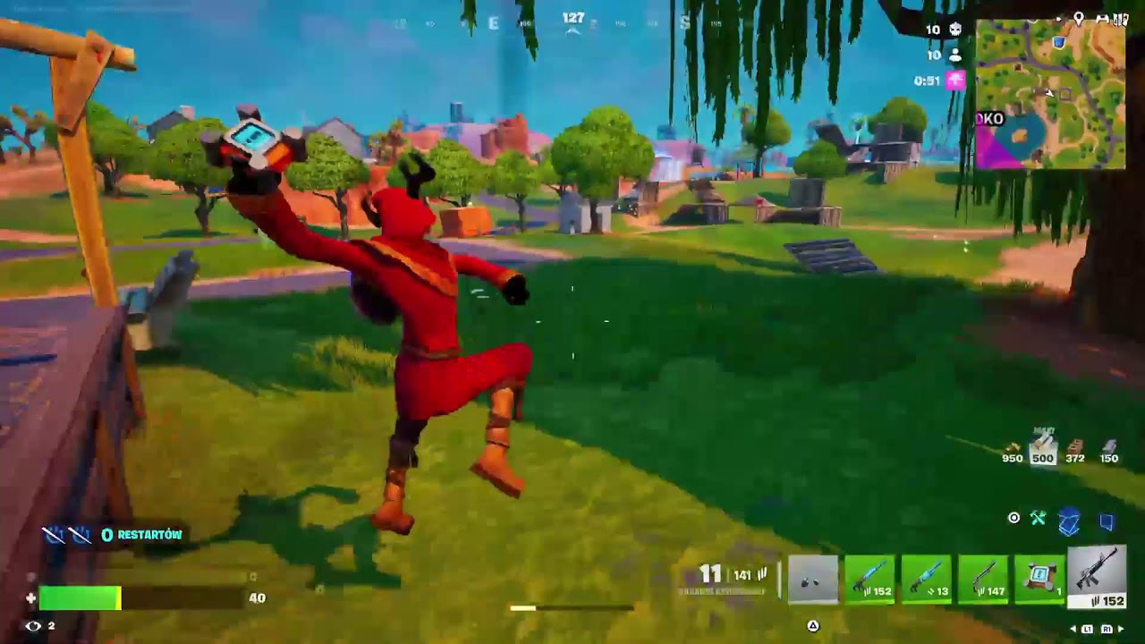 Gram  w Fortnite solo Reaktywacja