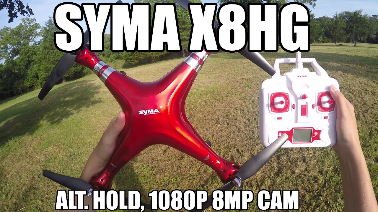 Syma X8HG RC Drone FALLS FROM THE SKY / Alt. Hold / 1080P Camera
