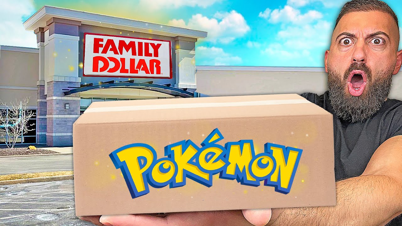 Family Dollar Has New Pokemon Mystery Boxes!