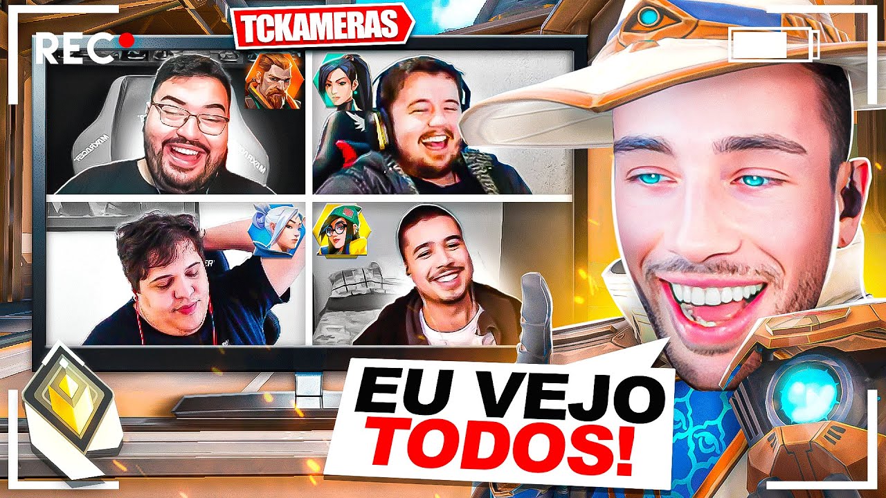 OS STREAMERS NÃO AGUENTARAM O TCKAMERA! ft. @OtsukaXD @Nuuhfps @DannyJonesum @Bingulzz e Tooug