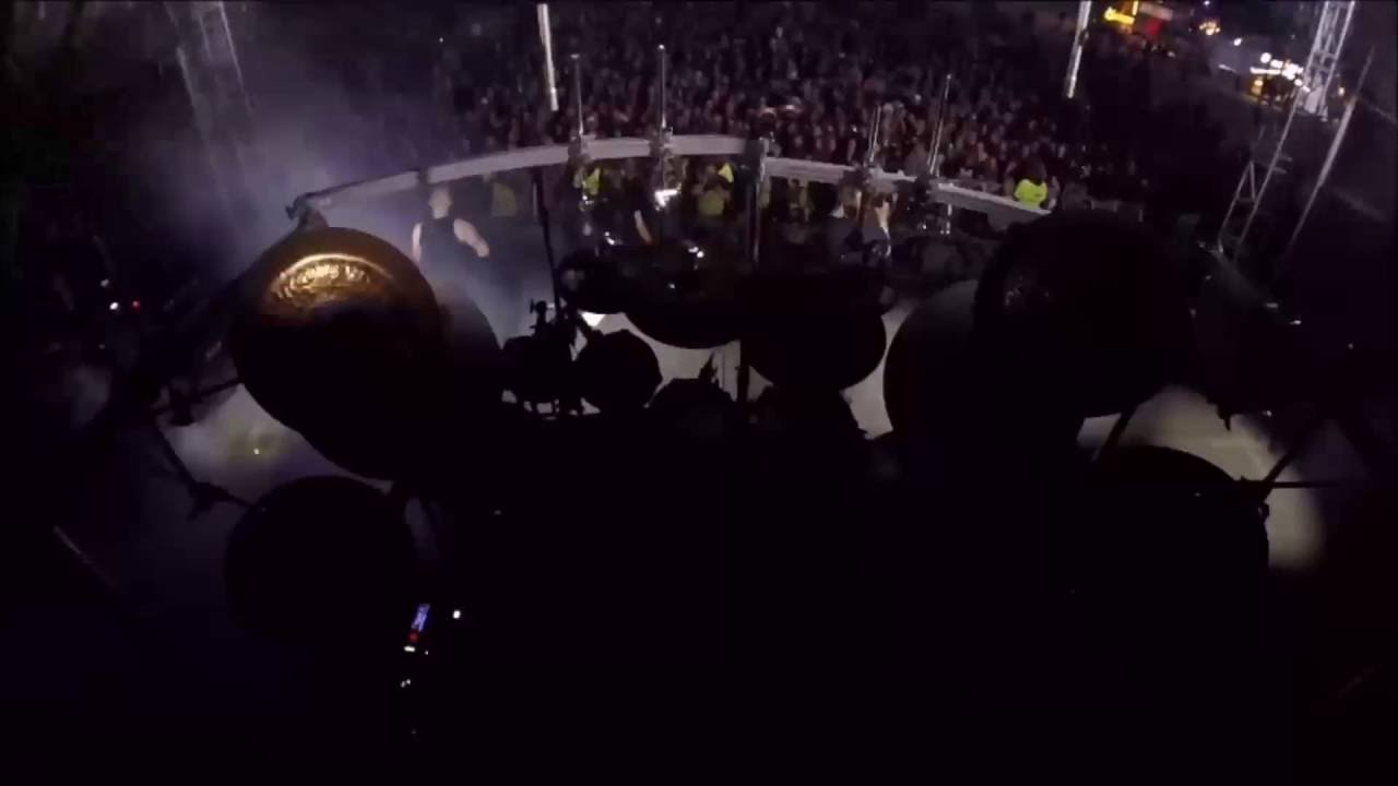 Mayhem Sweden Rock Festival 2016 Hellhammer Drum cam