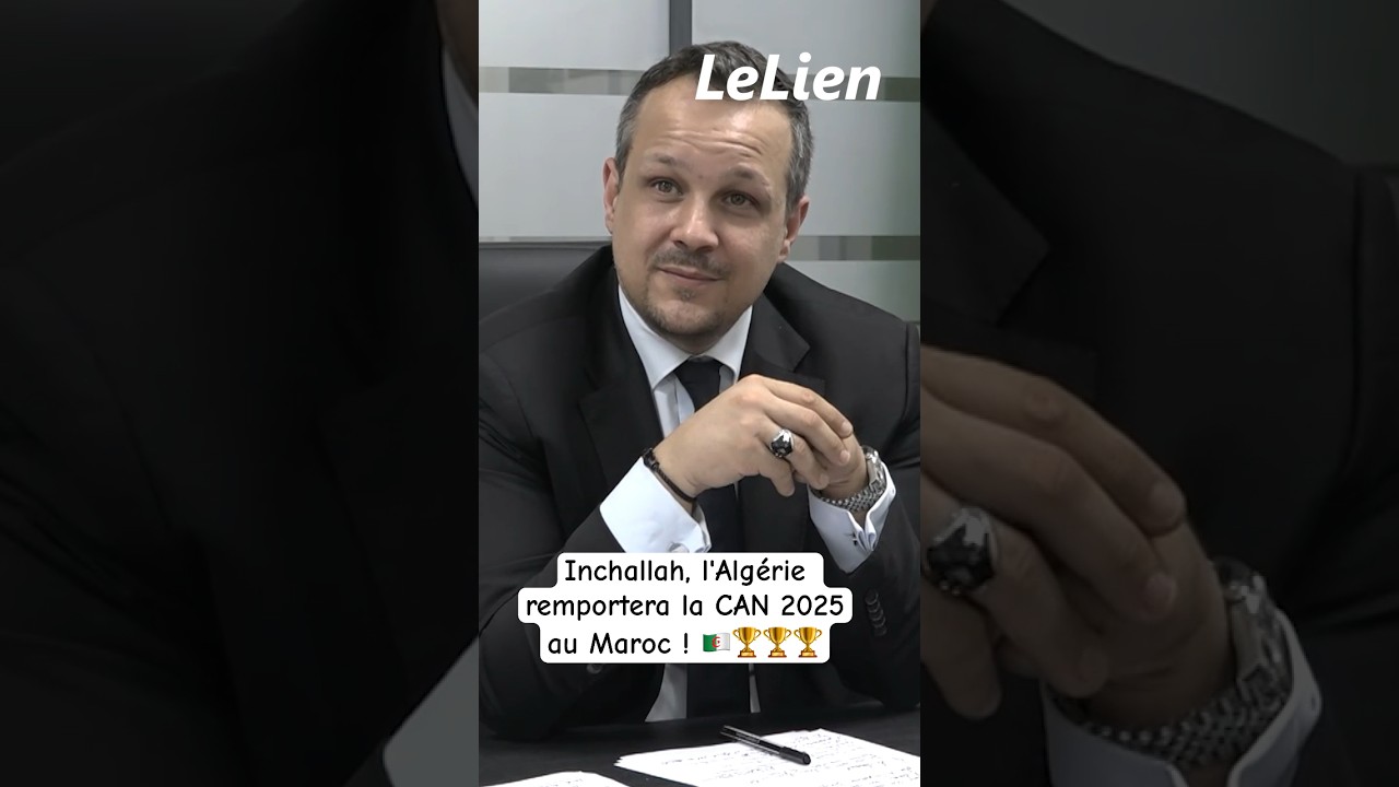 Mehdi Ghezzar: Inchallah, l'Alg&eacute;rie remportera la CAN 2025 au #Maroc ! #الجزائر #algerie