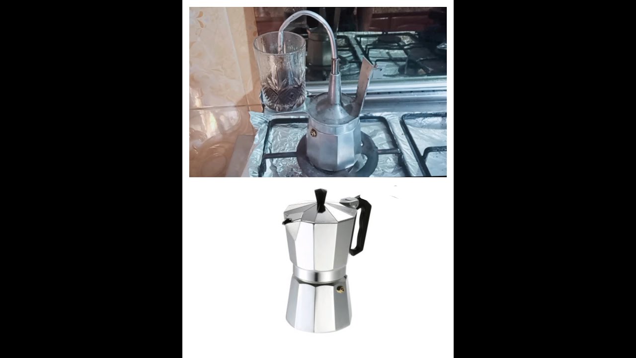 transformation cafetière à presse  ht_pression تحويل عصارة قهوة منزلية الى عصارة عالية الضغط