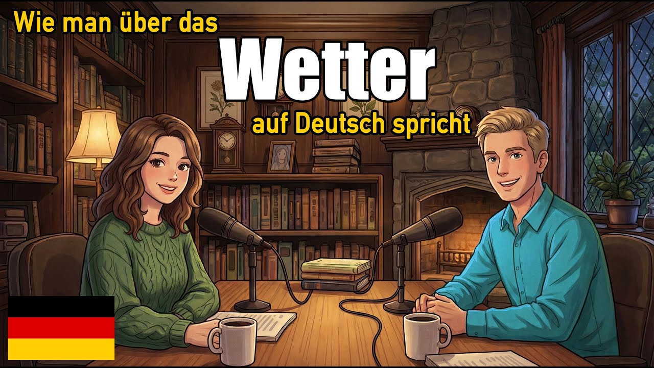 Wie man über das Wetter auf Deutsch spricht | Tägliche deutsche Konversationspraxis