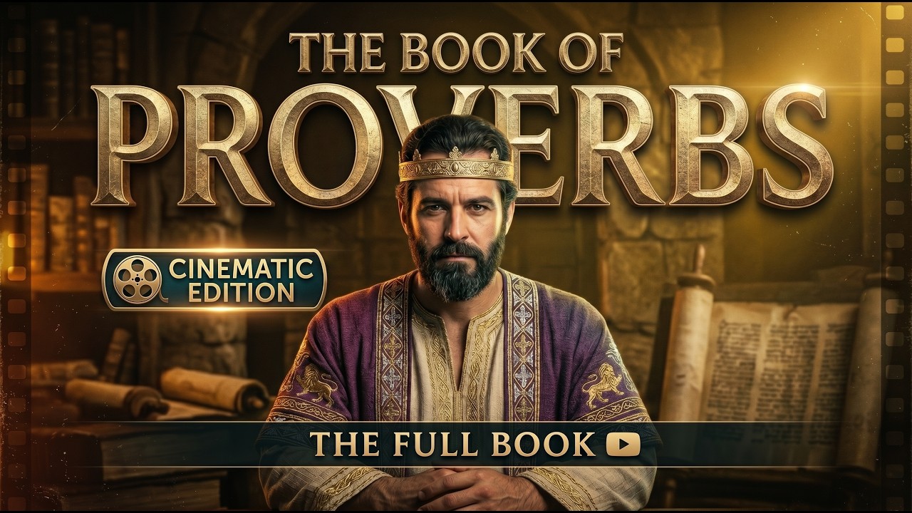 The Book of PROVERBS (1 to 31) — Full Audio Bible with Text (Cinematic Edition)