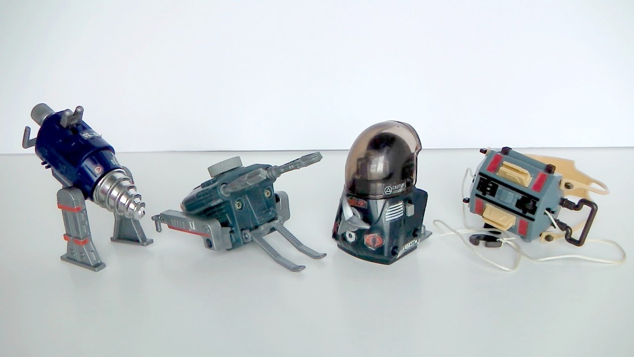 1987 Motorized Cobra Action Packs G.I. Joe review