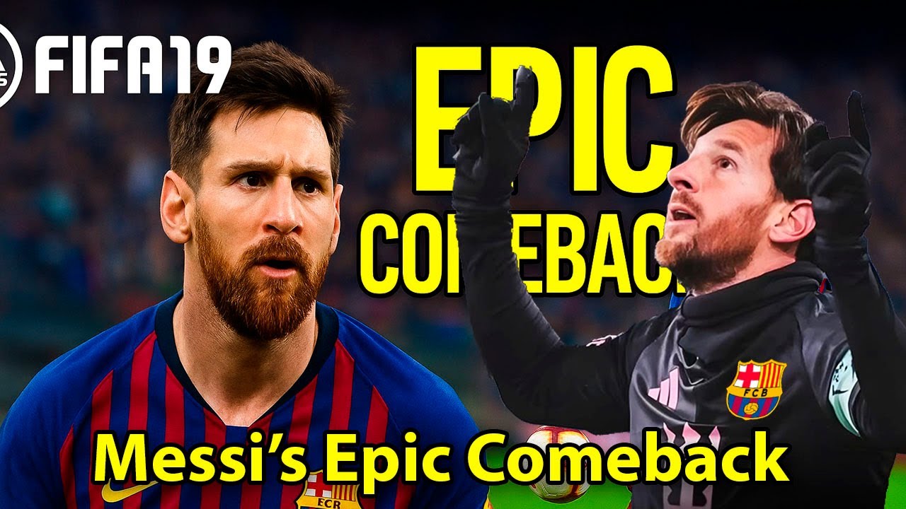 Barcelona vs Osasuna | Messi’s FIFA 19 Comeback!