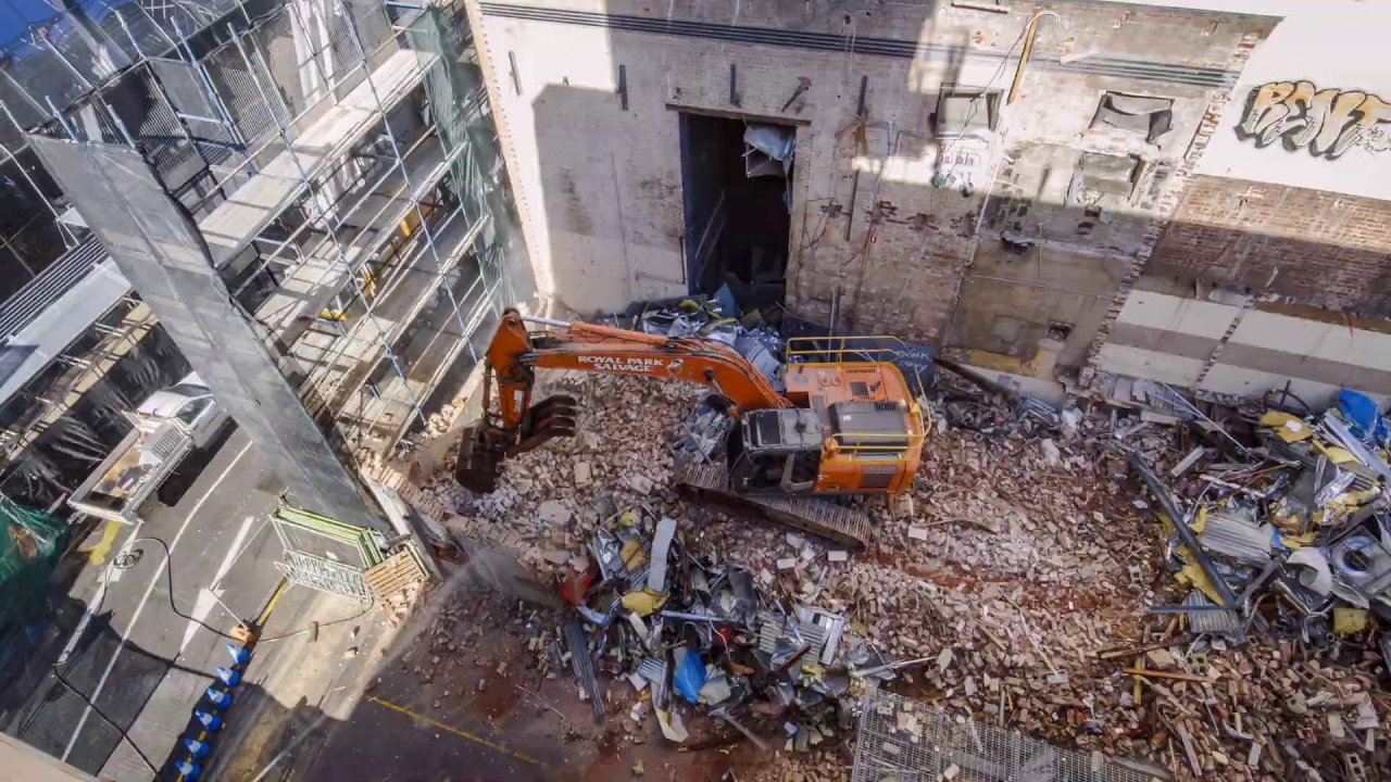 Her Majesty's Theatre Redevelopment Timelapse