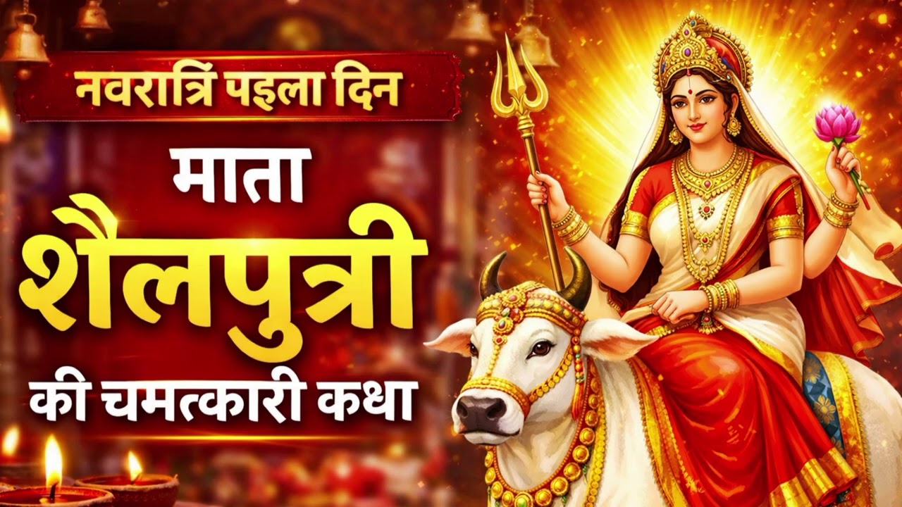 माता शैलपुत्री की चमत्कारी कथा नवरात्रि पहला दिन की कहानी #Maa #Shailputri #Navratri 2026 #viral 