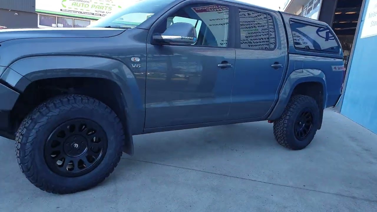 Vector by Fuel Offroad on a VW Amarok walkaround
