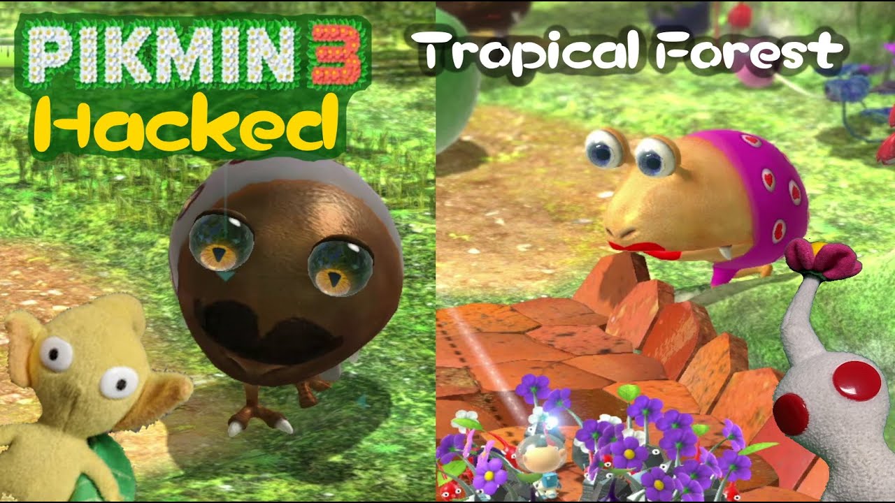 Pikmin 3 Modding Episode 3 Tropical Forest