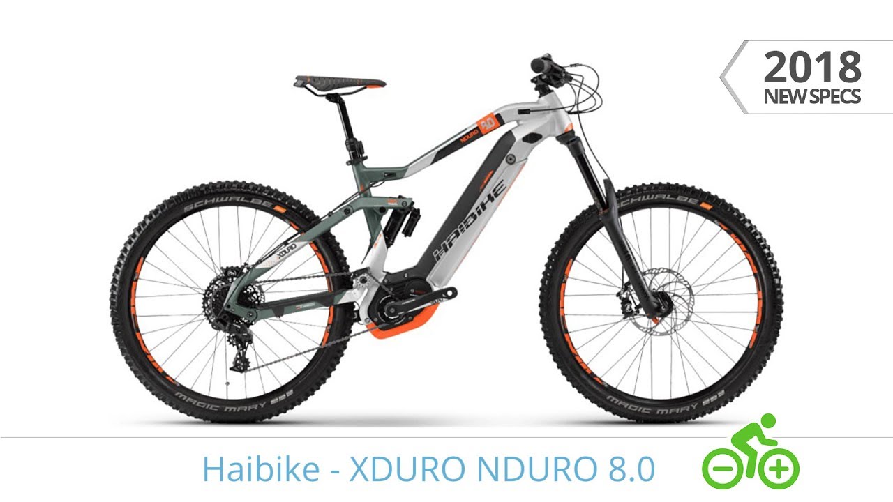 Haibike XDURO NDURO 8.0 | 2018 Specs