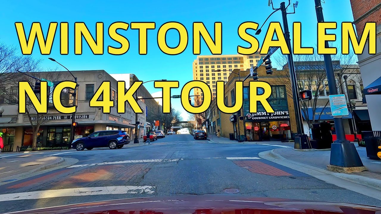 WINSTON SALEM, NC, WHATS GOING ON TODAY - JAN-11-2022 4K TOUR