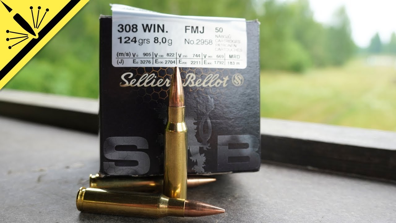 Sellier & Bellot 308 WIN 124gr FMJ Accuracy Test