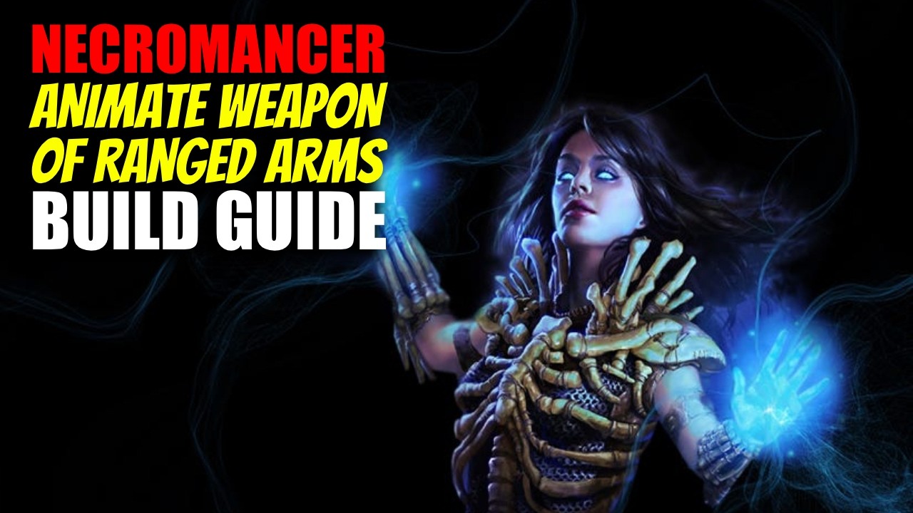 Animate Weapon Necromancer | Easily the best build I've ever played | POE 1 3.29
