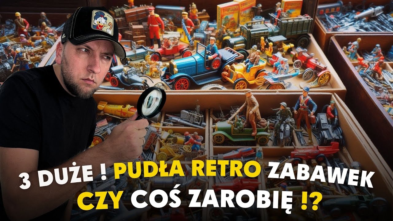 OGROMNE PUDŁO Z RETRO! CO ZA ZNALEZISKA! TARG STAROCI W BYTOMIU – DZIEŃ 1 - CZĘŚĆ 2  !!  #Odc.48