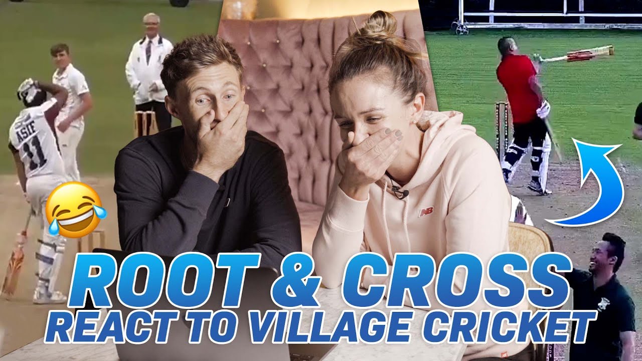 Джо Рут и Кейт Кросс реагируют на уморительный деревенский крикет! CD x New Balance Cricket
