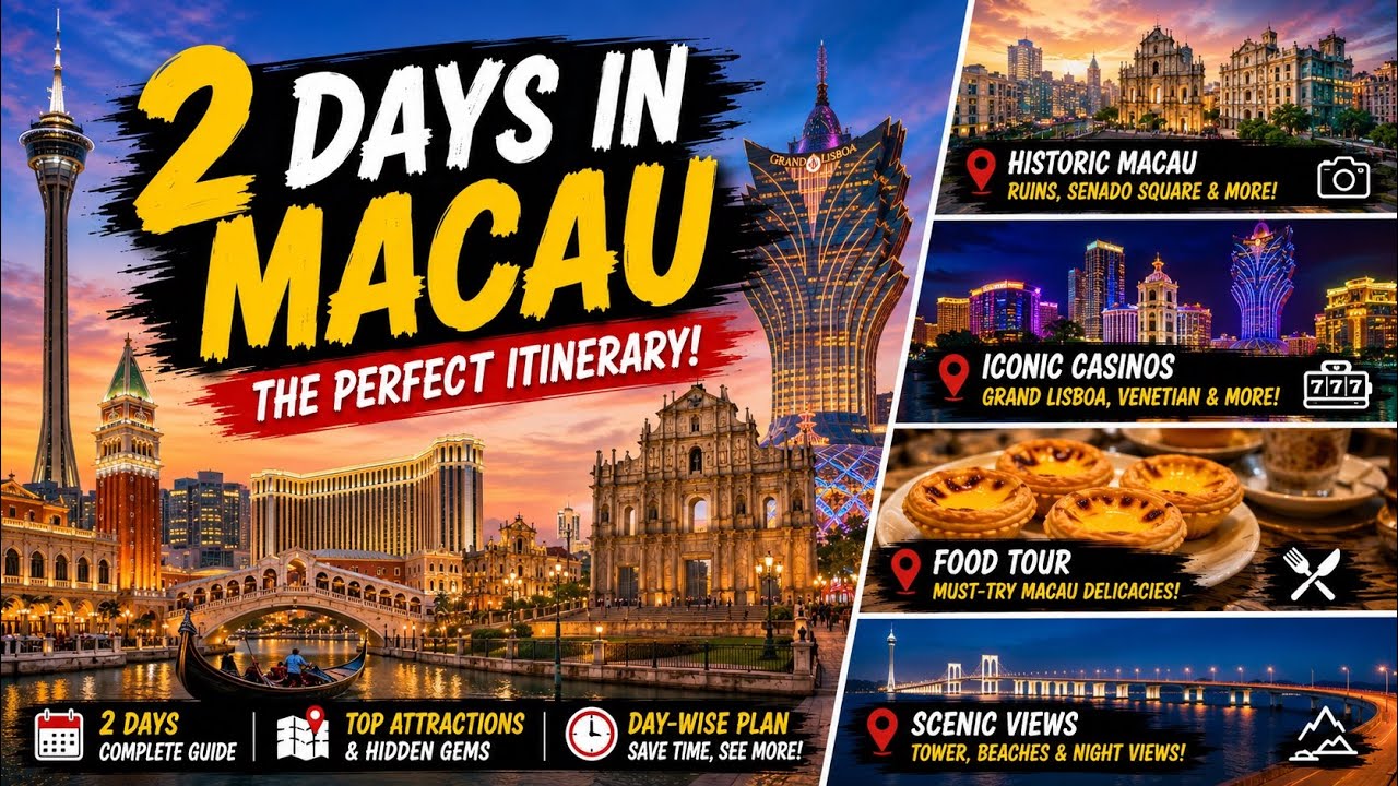 MACAU: More Than Just Casinos! 🇲🇴