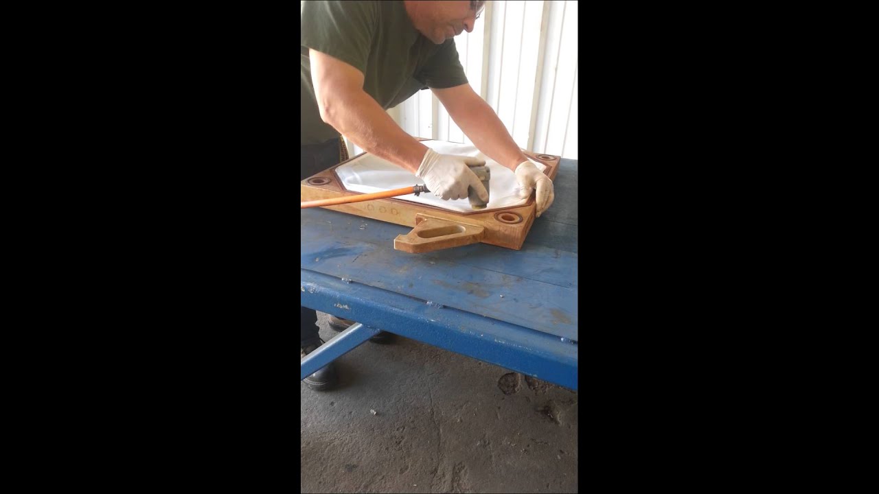 How To: Install a CGR Filter Cloth on a Chamber Plate.
