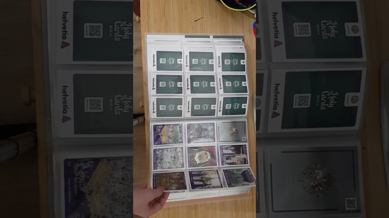 album de holy cards completo Sevilla 2024