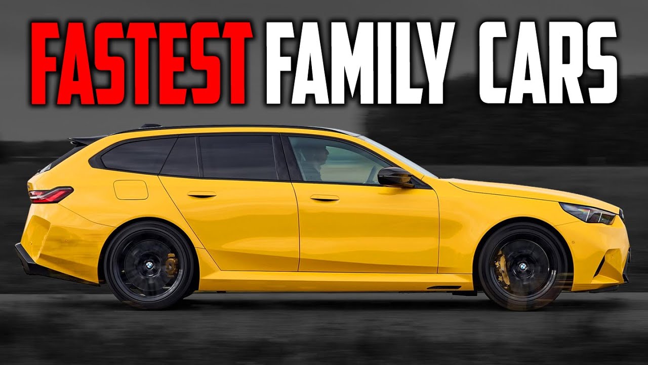 Family Cars? These 10 Wagons Do 0&ndash;60 Like Supercars?!