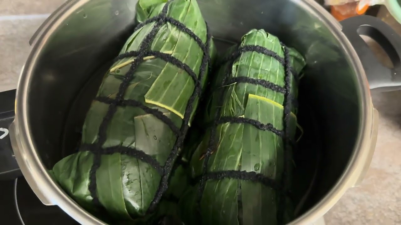 Lần đầu làm bánh tét thành công hay thất bại…