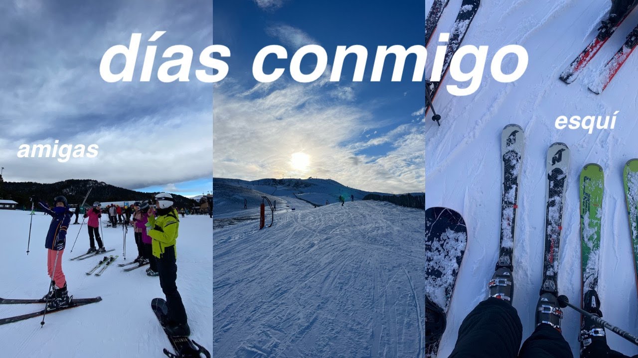 VLOG: unos DÍAS CONMIGO y mis amigas | nieve, esquí, fotos❄️⛷️| @carla.bevi