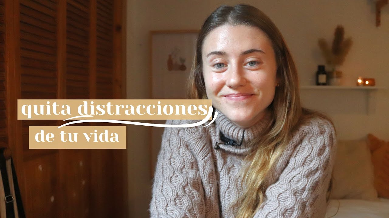 ¿Cómo quitar LAS DISTRACCIONES en tu relación con Dios? - vivir ENFOCADOS //Marta López Serrano