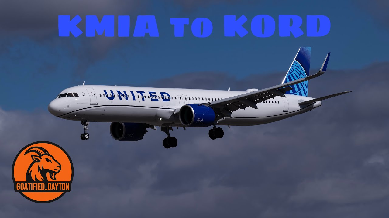 [4K] – Incredible Chicago Landing – United Airlines – Airbus A321-NEO – MIA – – UAL 2106