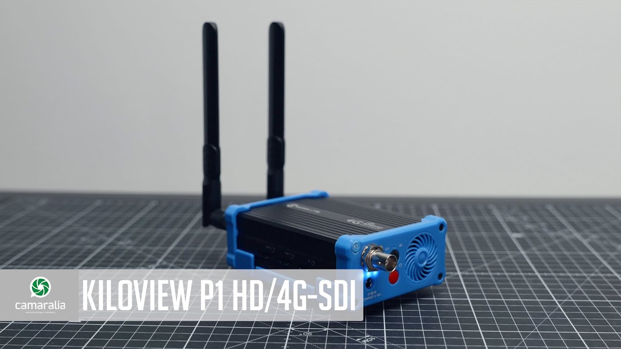 🛜 Kiloview P1: Transmisión en Directo desde cualquier lugar