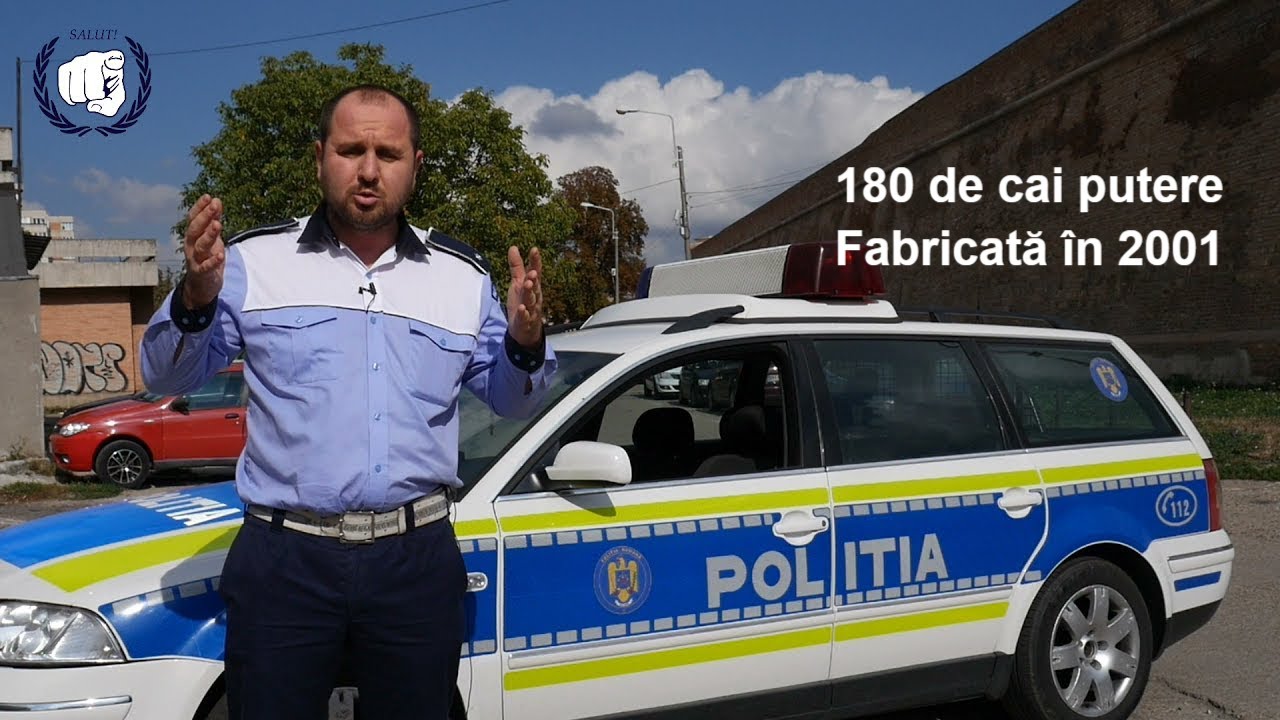 Cea mai puternică AUTOSPECIALA din dotarea poliției rutiere! *VW PASSAT 2.8 benzina* BIHOR
