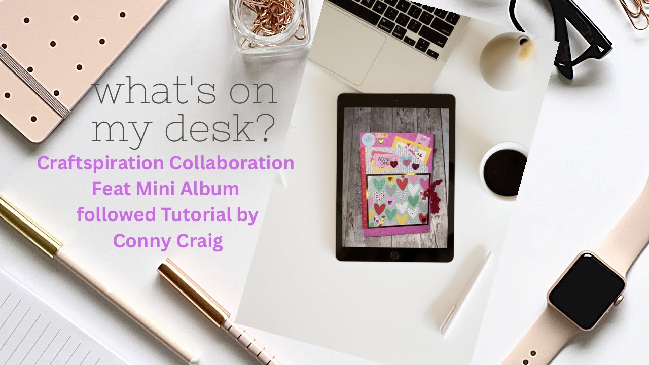 Craftspiration Collaboration w@MermaidCoveStudio feat mini album by @Thedailylifeofcreativity 