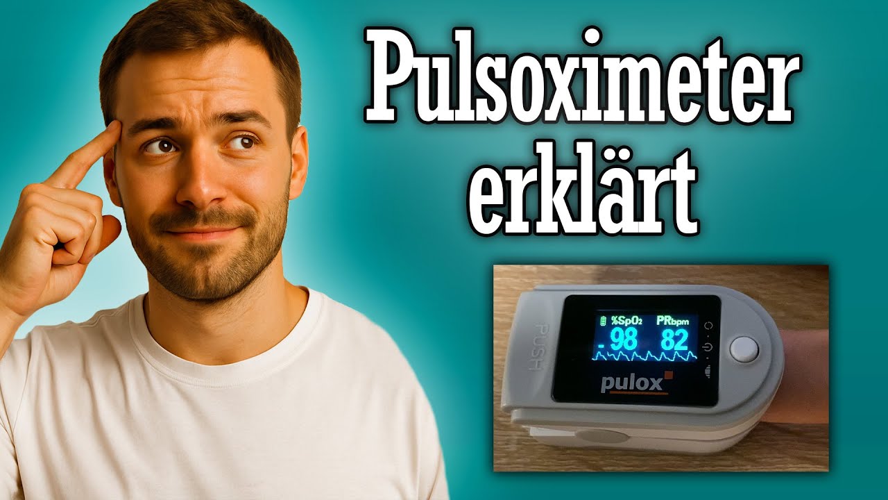 Pulsoximeter richtig anwenden und Erkl&auml;rung - Sauerstoffs&auml;ttigung messen