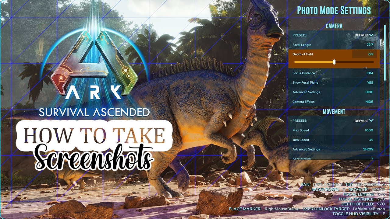 Ark Survival Ascended: NEW PHOTO MODE [Quick Overview]
