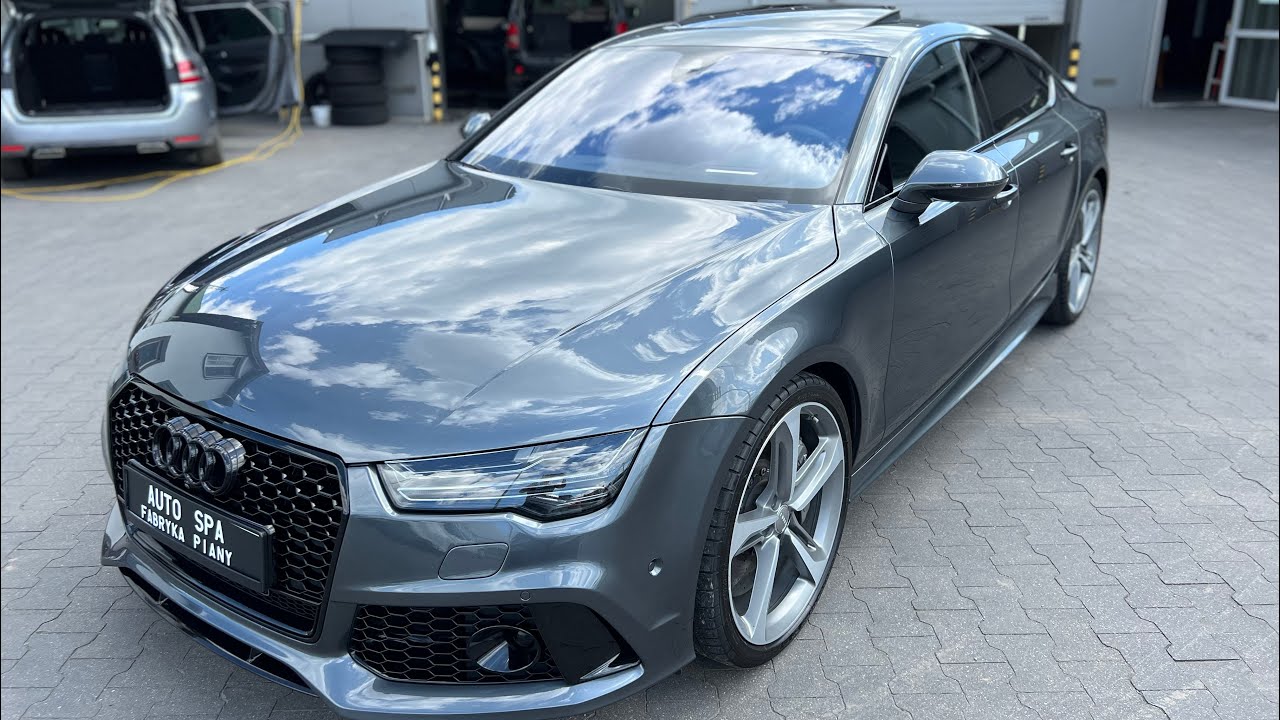 Audi RS7 4.0 V8T Twin turbo zabezpieczenie lakieru@autospafabrykapianykcynska5078