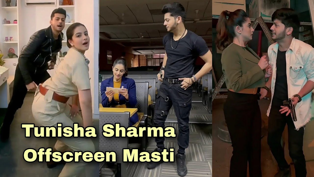 Tunisha Sharma Offscreen Moments | Alibaba offscreen masti | Abhishek Nigam | Siddharth Nigam