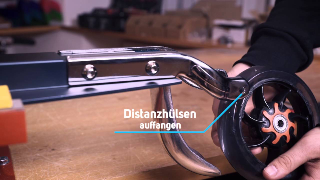 Micro Scooter Reparatur: Rad ersetzen