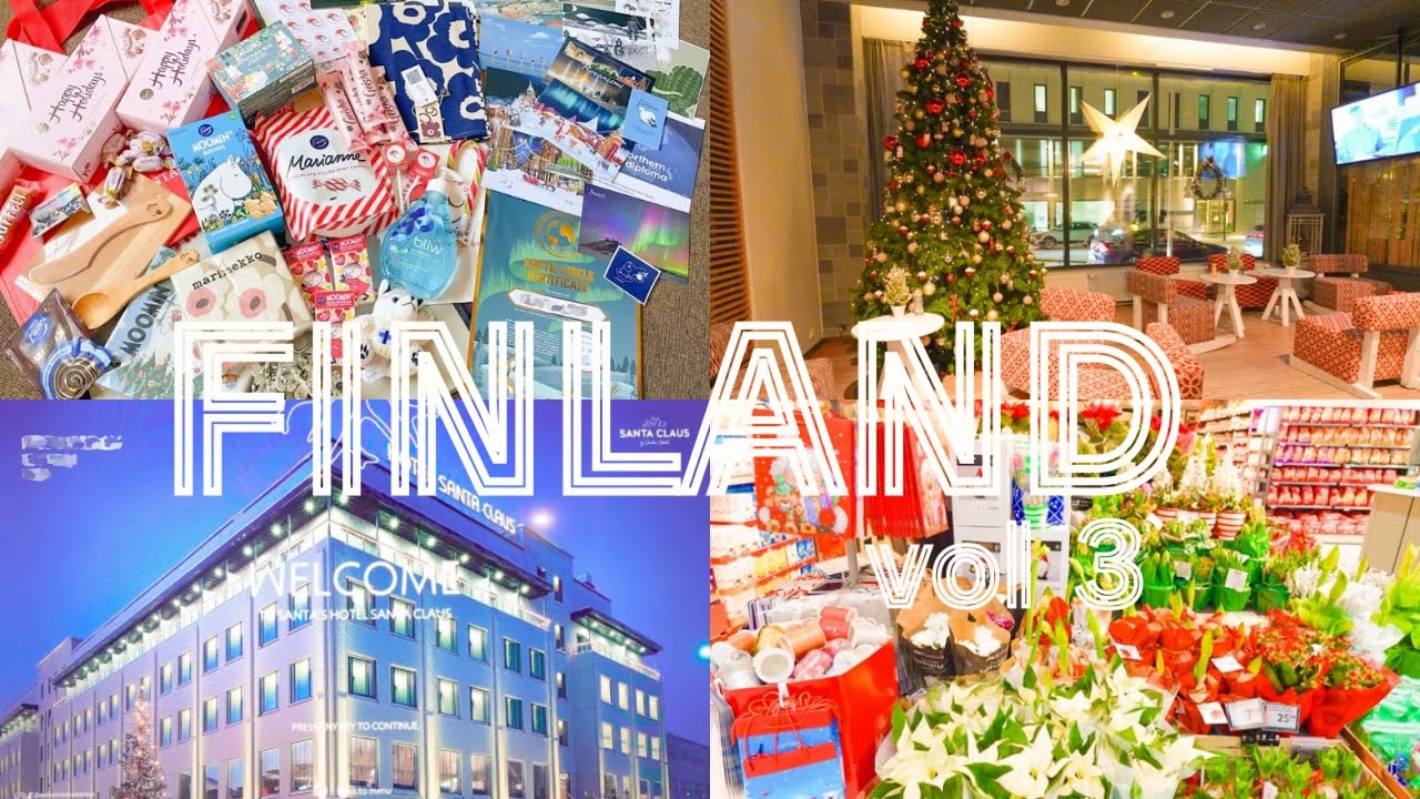〈vlog #09〉海外スーパーで爆買い🛒/フィンランド🇫🇮/海外（北欧）のクリスマス🎄🦌/購入品紹介/20代OLの日々/finland /lapland/rovaniemi
