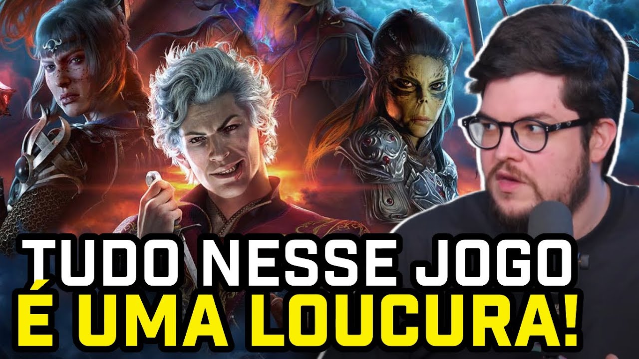 NENHUM outro jogo BATE de FRENTE com BALDUR'S GATE 3 nisso... #flowgames
